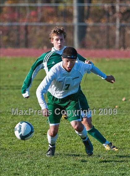 Thumbnail 2 in Bishop Hendricken vs Chariho (RIIL D1 Final) photogallery.