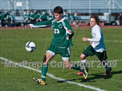 Thumbnail 1 in Bishop Hendricken vs Chariho (RIIL D1 Final) photogallery.