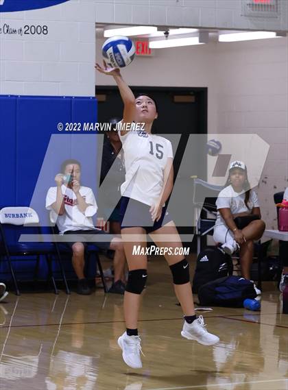 Thumbnail 3 in Highland High vs Campbell Hall (Burbank JV Tournament) photogallery.