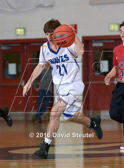 Thumbnail 1 in Stockton Christian vs. Sacramento Waldorf (CIF SJS D6 Final) photogallery.