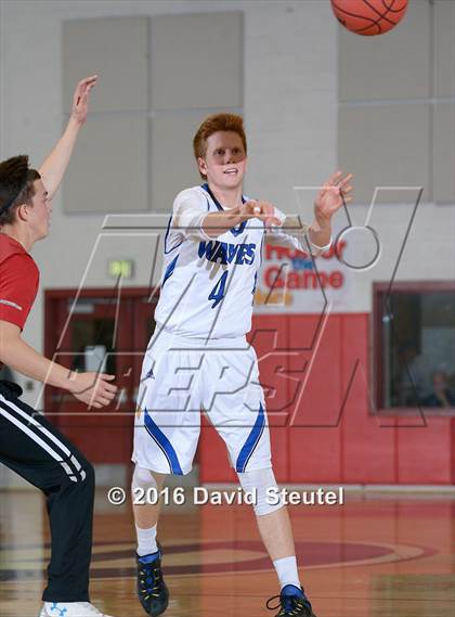 Thumbnail 1 in Stockton Christian vs. Sacramento Waldorf (CIF SJS D6 Final) photogallery.