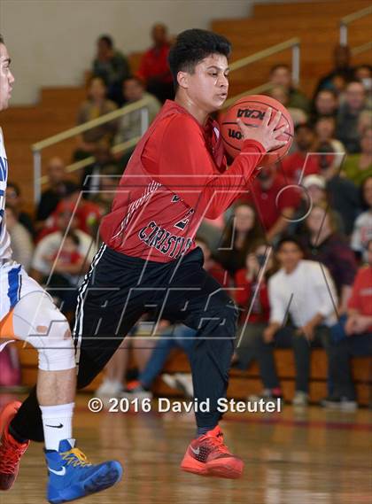 Thumbnail 2 in Stockton Christian vs. Sacramento Waldorf (CIF SJS D6 Final) photogallery.