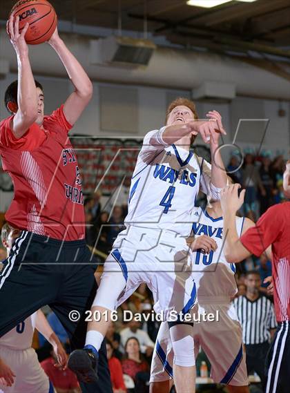 Thumbnail 1 in Stockton Christian vs. Sacramento Waldorf (CIF SJS D6 Final) photogallery.
