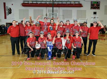 Thumbnail 1 in Stockton Christian vs. Sacramento Waldorf (CIF SJS D6 Final) photogallery.
