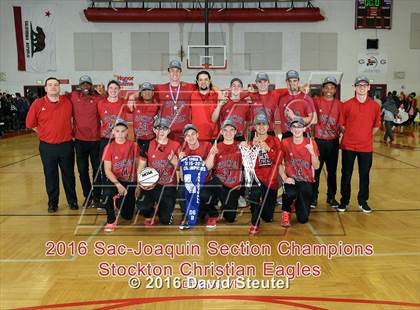 Thumbnail 2 in Stockton Christian vs. Sacramento Waldorf (CIF SJS D6 Final) photogallery.