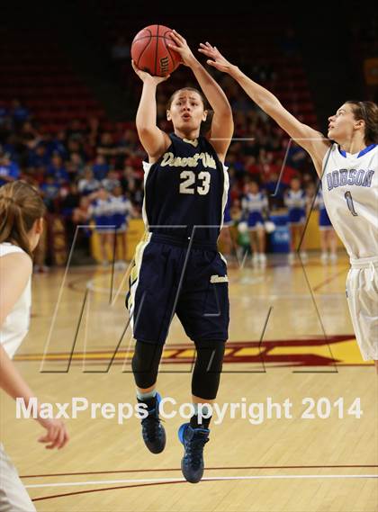 Thumbnail 1 in Desert Vista vs. Dobson (AIA D1 Semifinal) photogallery.