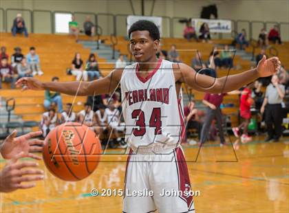 Thumbnail 2 in Clear Falls vs Pearland (McDonald's Texas Invitational) photogallery.