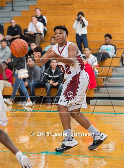 Thumbnail 2 in Clear Falls vs Pearland (McDonald's Texas Invitational) photogallery.