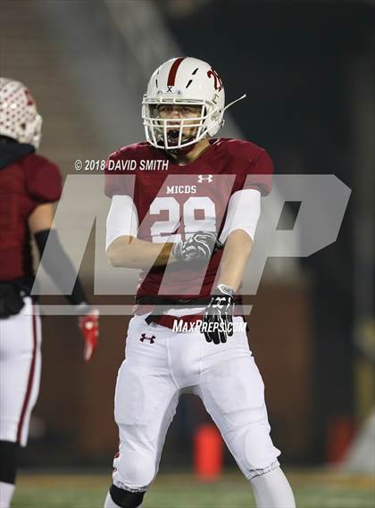 Thumbnail 3 in Ladue Horton Watkins vs. MICDS (MSHSAA Class 4 Show-Me Bowl) photogallery.