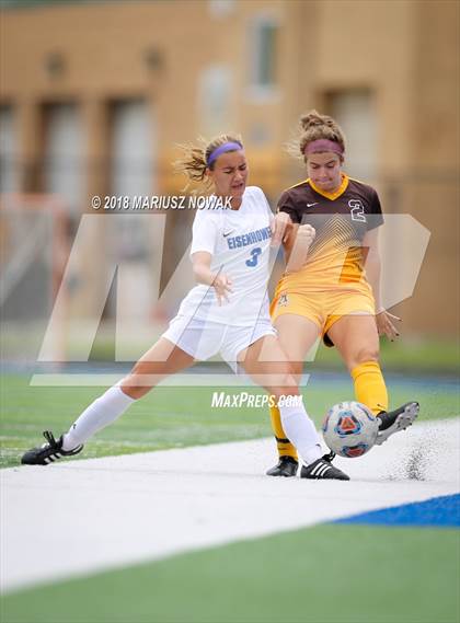 Thumbnail 2 in Utica Eisenhower @ Adams (MHSAA District Final) photogallery.