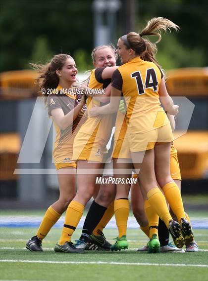 Thumbnail 2 in Utica Eisenhower @ Adams (MHSAA District Final) photogallery.