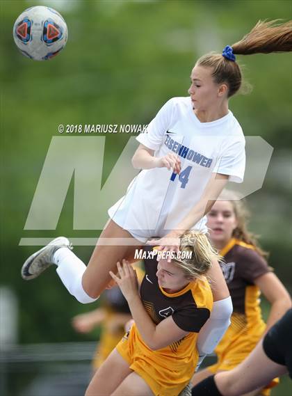 Thumbnail 2 in Utica Eisenhower @ Adams (MHSAA District Final) photogallery.