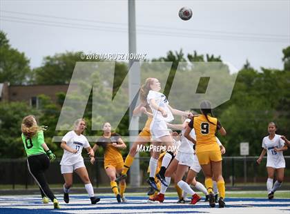 Thumbnail 1 in Utica Eisenhower @ Adams (MHSAA District Final) photogallery.
