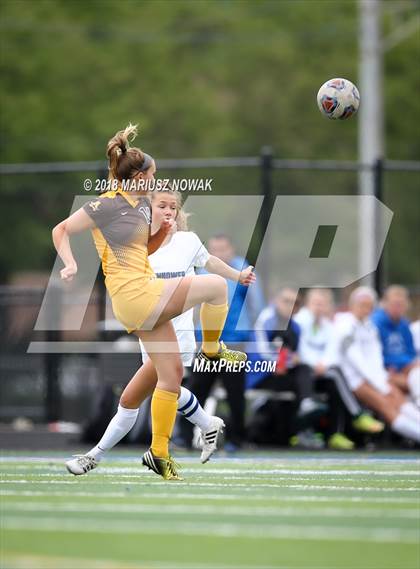 Thumbnail 3 in Utica Eisenhower @ Adams (MHSAA District Final) photogallery.