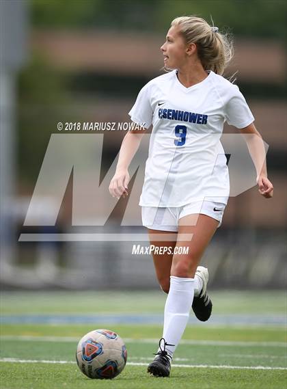 Thumbnail 2 in Utica Eisenhower @ Adams (MHSAA District Final) photogallery.