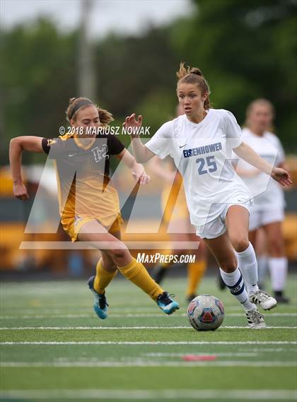 Thumbnail 2 in Utica Eisenhower @ Adams (MHSAA District Final) photogallery.