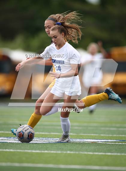Thumbnail 2 in Utica Eisenhower @ Adams (MHSAA District Final) photogallery.