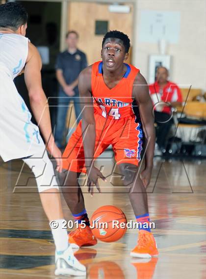 Thumbnail 1 in Father Tolton vs. Bartow (City of Palms Classic) photogallery.