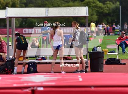 Thumbnail 3 in Stanford Invitational (Girls High Jump) photogallery.