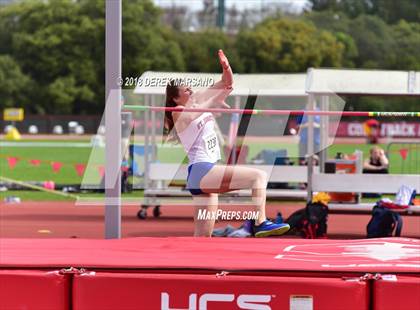 Thumbnail 3 in Stanford Invitational (Girls High Jump) photogallery.