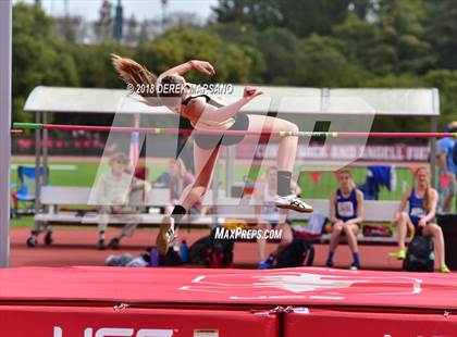 Thumbnail 3 in Stanford Invitational (Girls High Jump) photogallery.