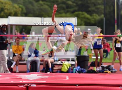 Thumbnail 3 in Stanford Invitational (Girls High Jump) photogallery.