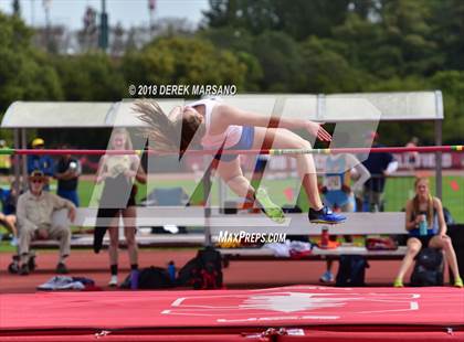 Thumbnail 2 in Stanford Invitational (Girls High Jump) photogallery.