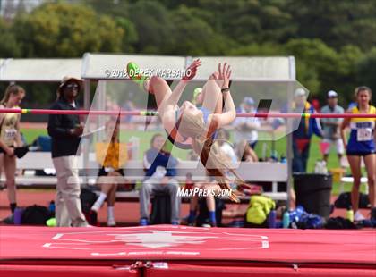 Thumbnail 1 in Stanford Invitational (Girls High Jump) photogallery.