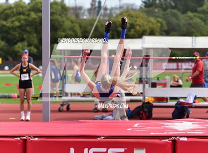 Thumbnail 1 in Stanford Invitational (Girls High Jump) photogallery.