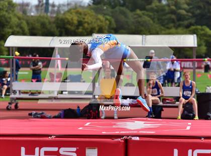 Thumbnail 2 in Stanford Invitational (Girls High Jump) photogallery.