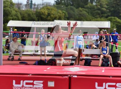 Thumbnail 3 in Stanford Invitational (Girls High Jump) photogallery.