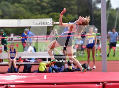 Thumbnail 3 in Stanford Invitational (Girls High Jump) photogallery.