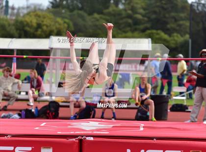 Thumbnail 2 in Stanford Invitational (Girls High Jump) photogallery.