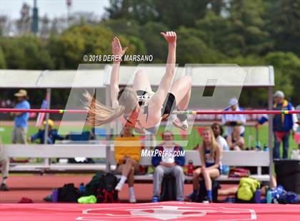 Thumbnail 2 in Stanford Invitational (Girls High Jump) photogallery.