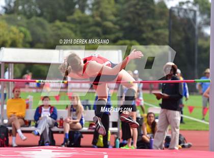 Thumbnail 2 in Stanford Invitational (Girls High Jump) photogallery.
