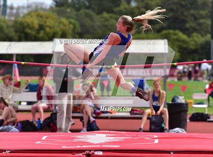 Thumbnail 2 in Stanford Invitational (Girls High Jump) photogallery.