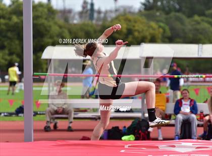 Thumbnail 3 in Stanford Invitational (Girls High Jump) photogallery.