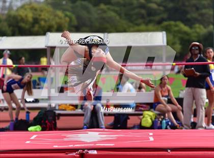 Thumbnail 2 in Stanford Invitational (Girls High Jump) photogallery.