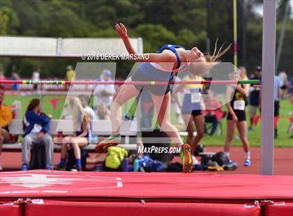 Thumbnail 2 in Stanford Invitational (Girls High Jump) photogallery.