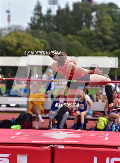 Thumbnail 3 in Stanford Invitational (Girls High Jump) photogallery.