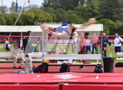 Thumbnail 2 in Stanford Invitational (Girls High Jump) photogallery.