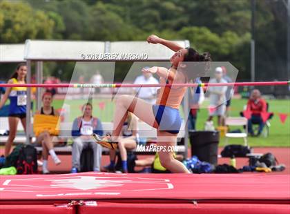 Thumbnail 2 in Stanford Invitational (Girls High Jump) photogallery.