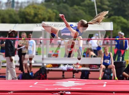 Thumbnail 3 in Stanford Invitational (Girls High Jump) photogallery.