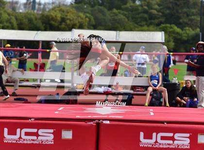 Thumbnail 1 in Stanford Invitational (Girls High Jump) photogallery.