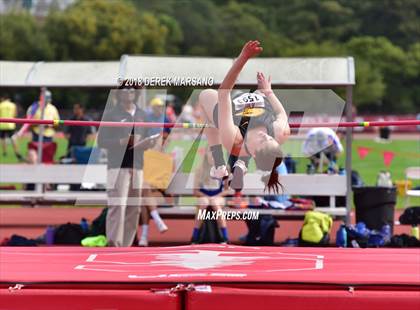 Thumbnail 2 in Stanford Invitational (Girls High Jump) photogallery.