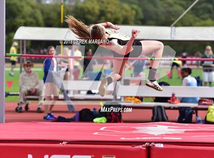 Thumbnail 2 in Stanford Invitational (Girls High Jump) photogallery.
