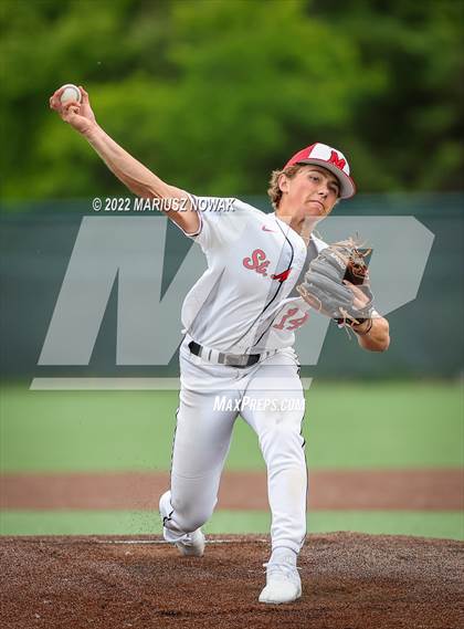 Thumbnail 1 in St. Mary's Prep vs. Lakeland (MHSAA Division I Regional Semifinal) photogallery.