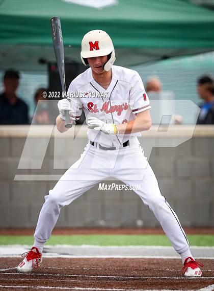 Thumbnail 2 in St. Mary's Prep vs. Lakeland (MHSAA Division I Regional Semifinal) photogallery.