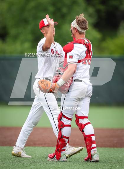 Thumbnail 3 in St. Mary's Prep vs. Lakeland (MHSAA Division I Regional Semifinal) photogallery.