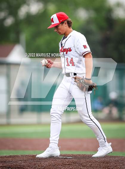 Thumbnail 3 in St. Mary's Prep vs. Lakeland (MHSAA Division I Regional Semifinal) photogallery.